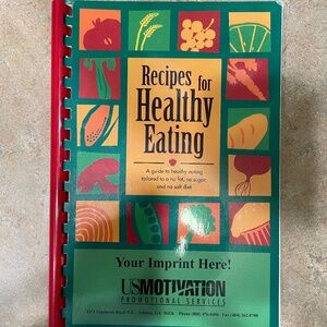 New "Recipes for Healthy Eating" Spiral Cookbook